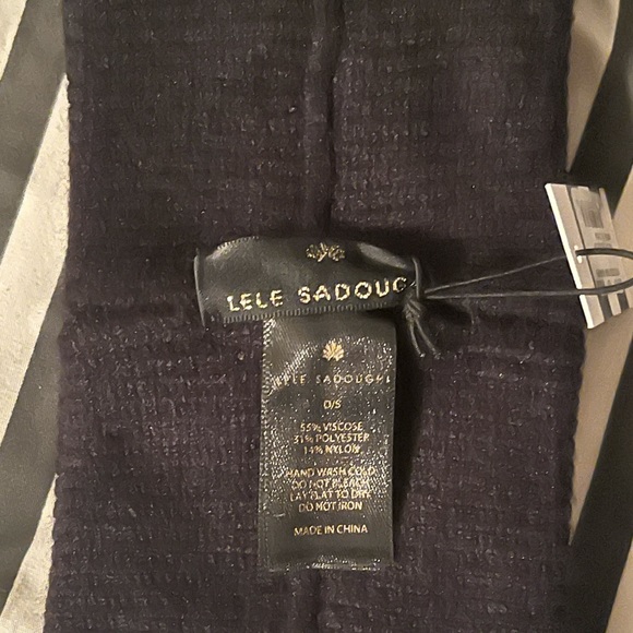 ❌ON SALE❌LELE SADOUGHI NWT AUTHENTIC JET 14K GOLD-PLATED STUDDED EAR WARMER - Picture 5 of 13